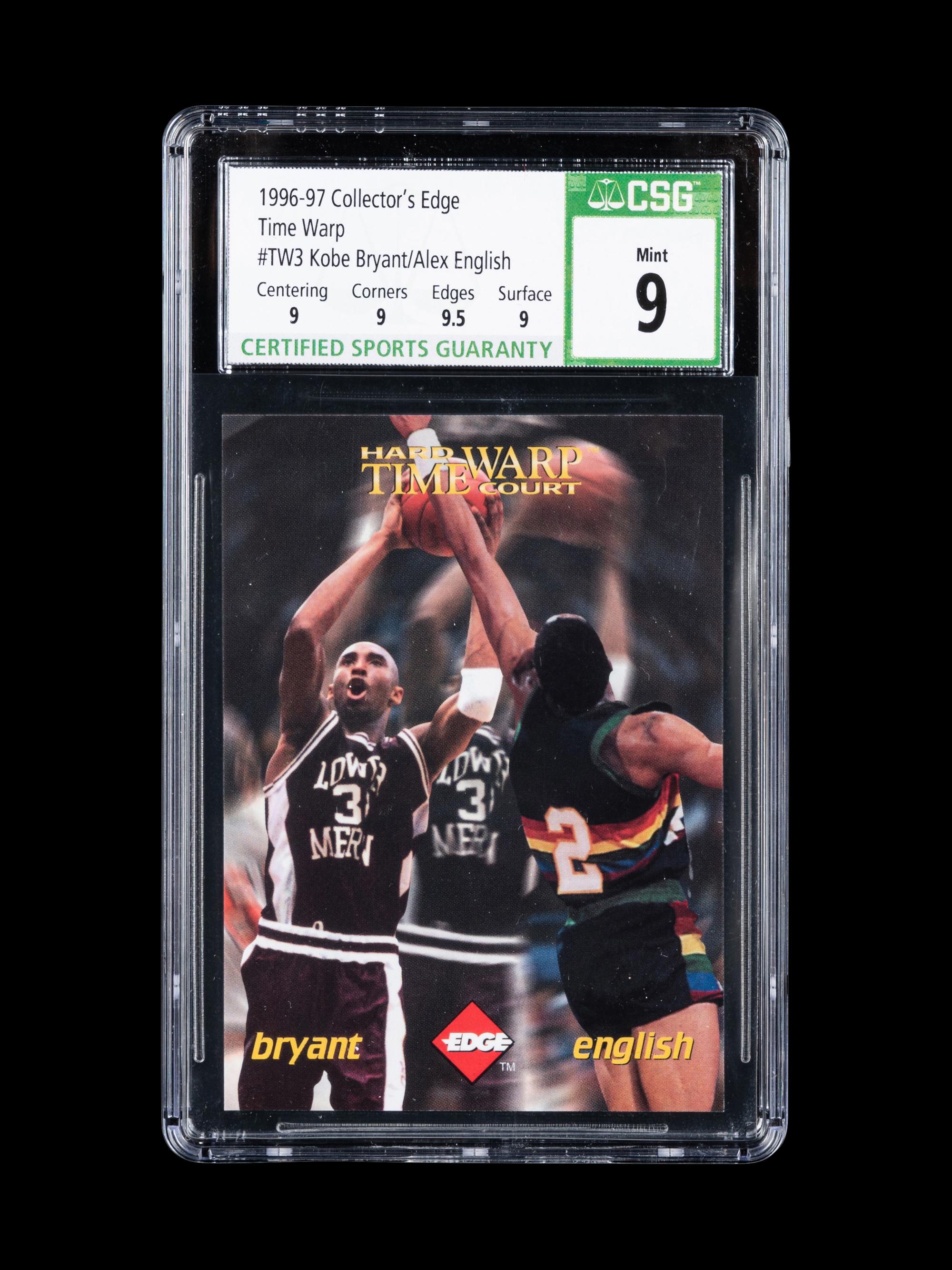 A Group of 1996-97 Collector's Edge Kobe Bryant Rookie Basketball Cards,