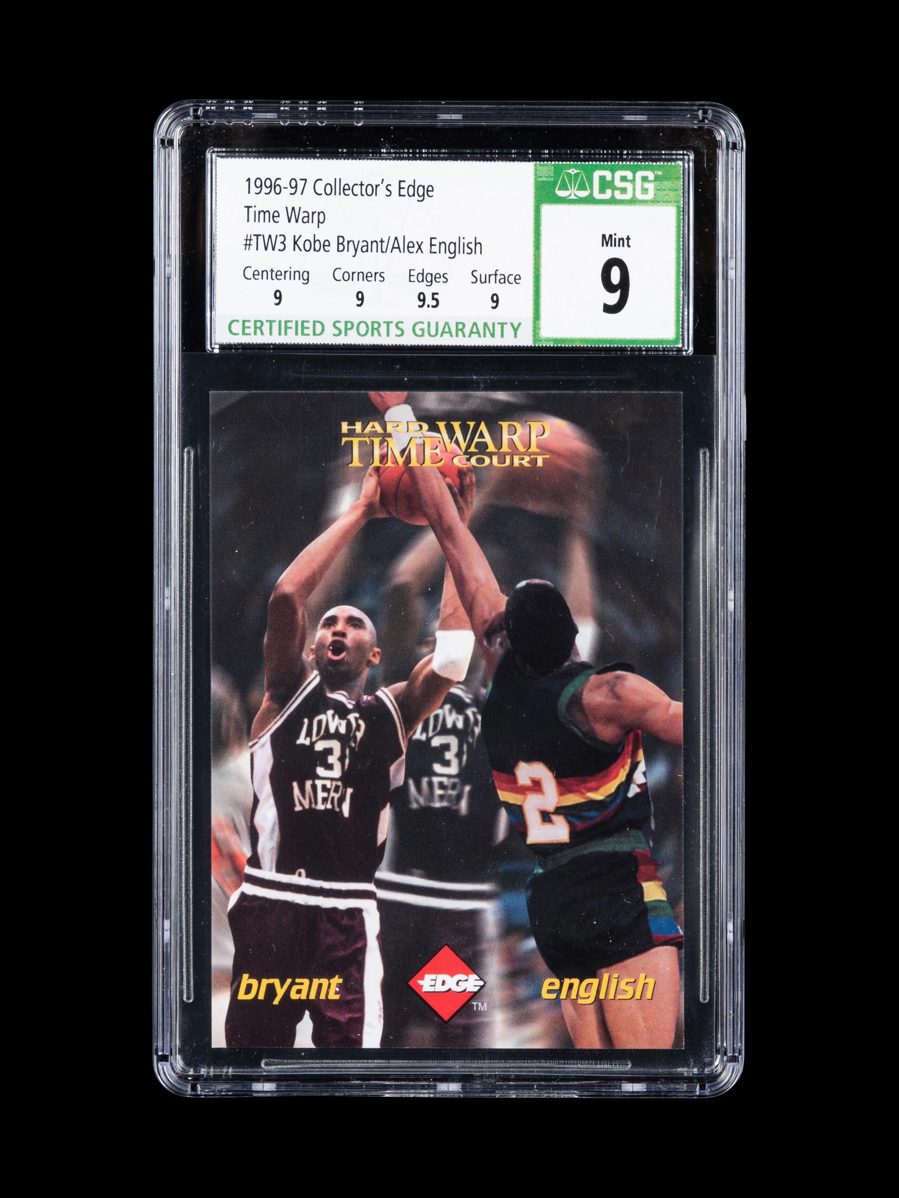 A Group of 1996-97 Collector's Edge Kobe Bryant Rookie Basketball Cards,