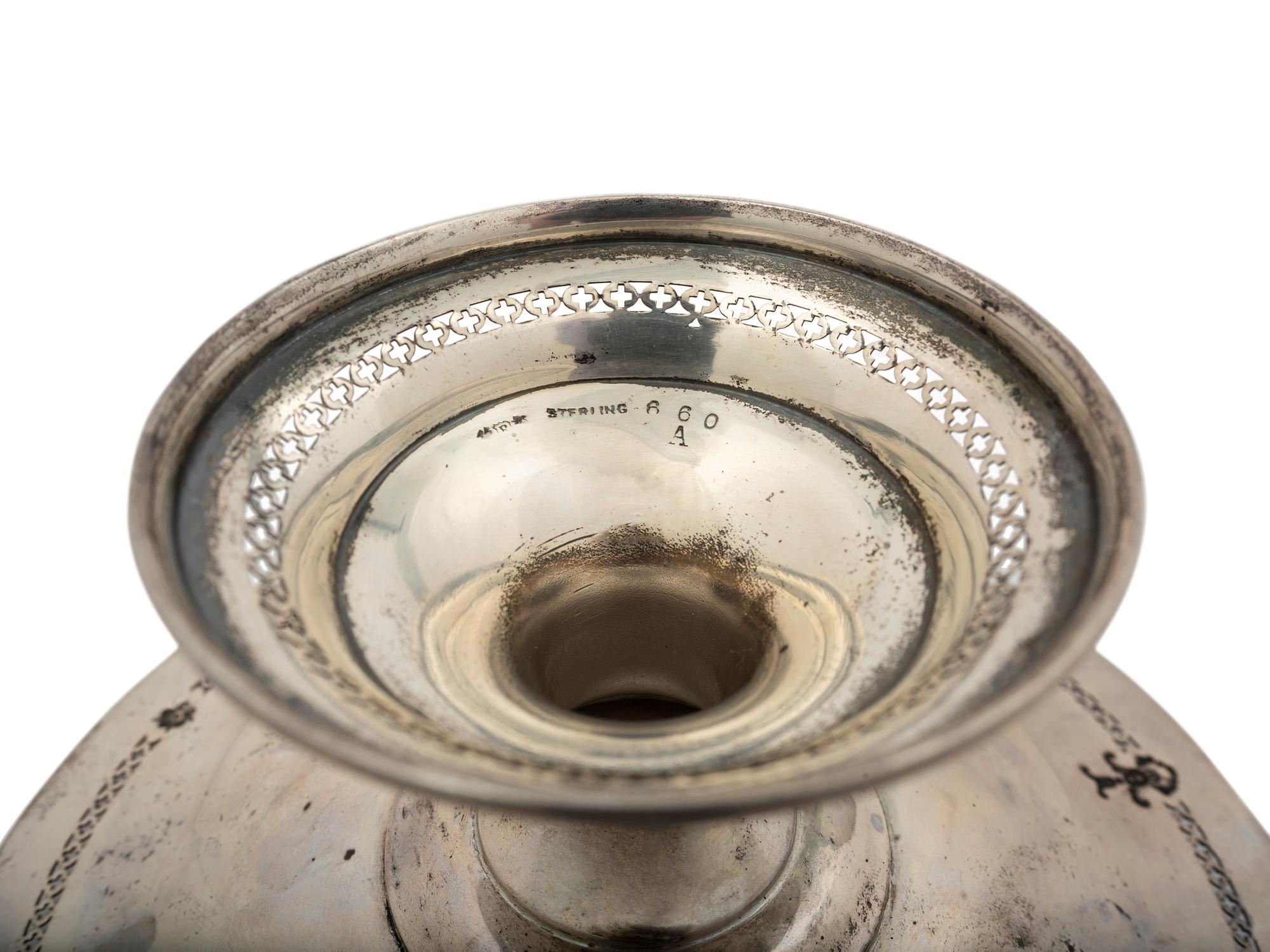 A Pair of Silver Mint Dishes and Tazze