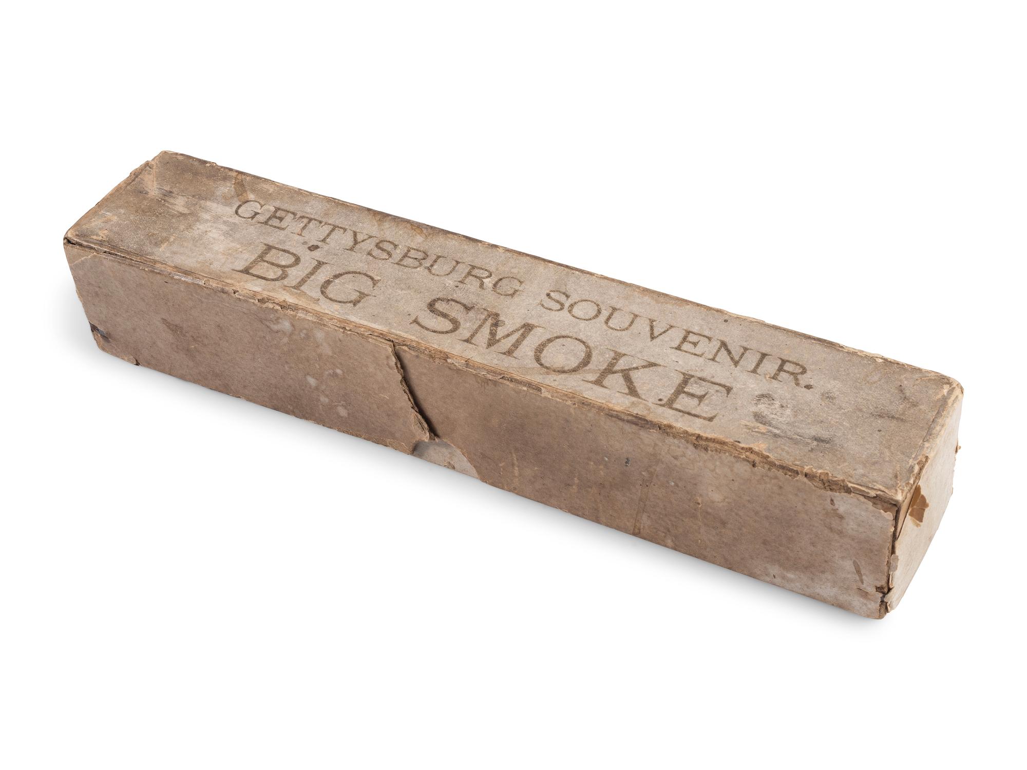 Gettysburg 50th Anniversary "Big Smoke" souvenir cigar. 1914.