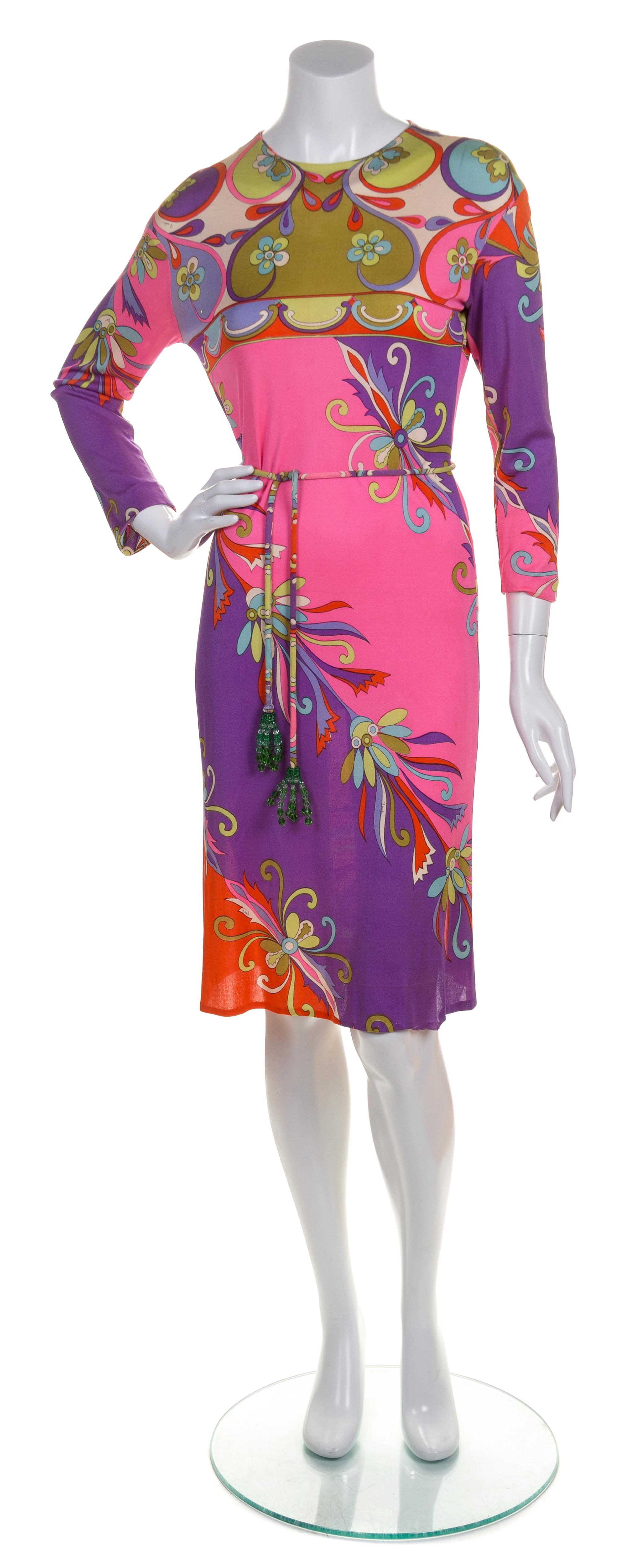 A Pucci Multicolor Dress, Size 10.