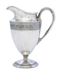 An American Silver Water Pitcher