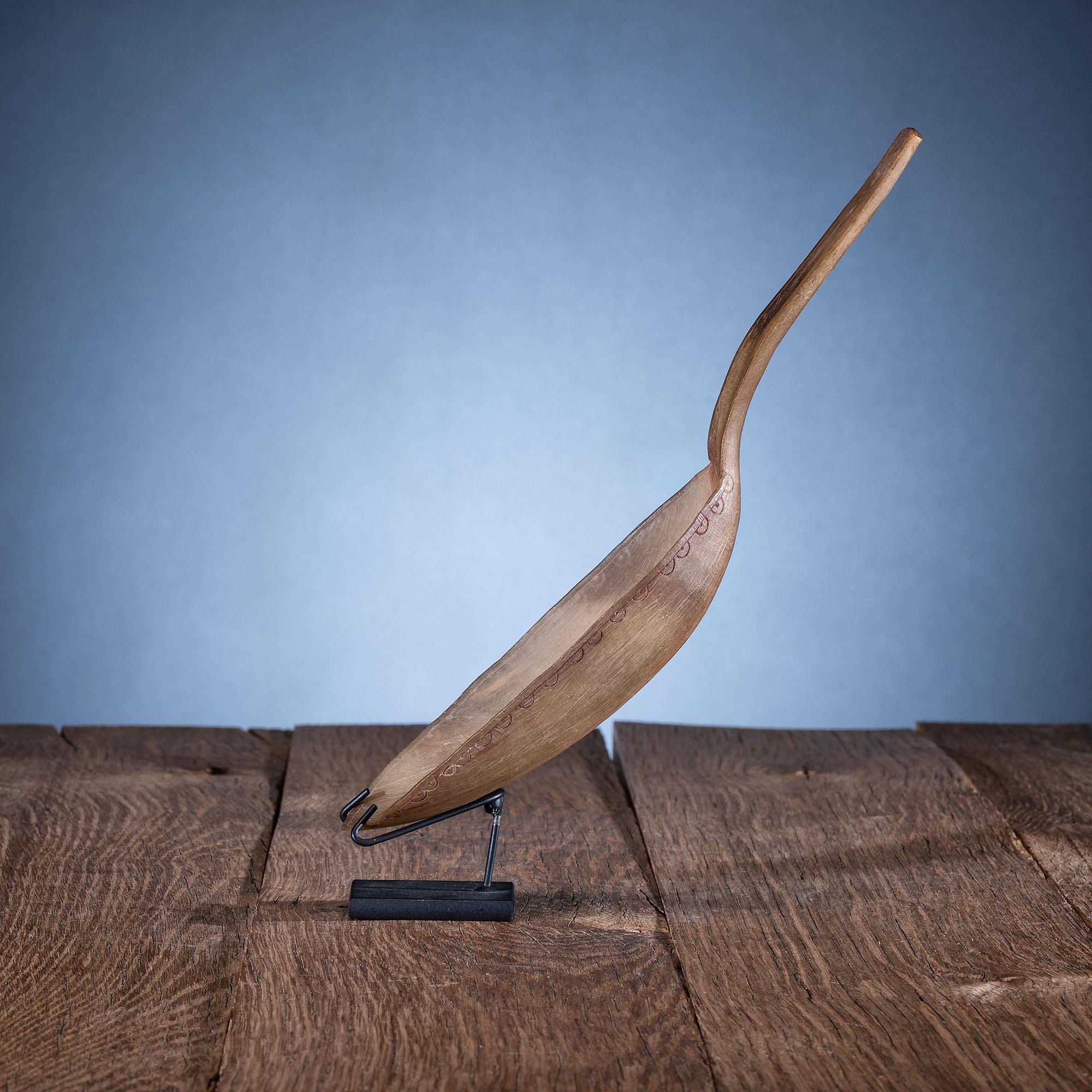 Northwest Coast Big Horn Sheep Spoon