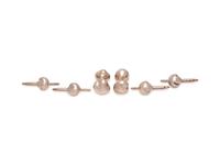 TIFFANY & CO., ELSA PERETTI, STERLING SILVER DRESS SET