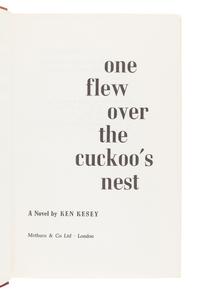 KESEY, Ken (1935-2001). One Flew Over the Cuckoo's Nest. London: Methuen & Co. Ltd., 1962.