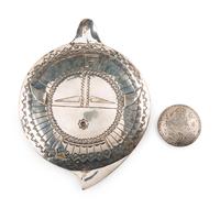 Sterling Silver Seed Jar with 14k Gold Accents; PLUS