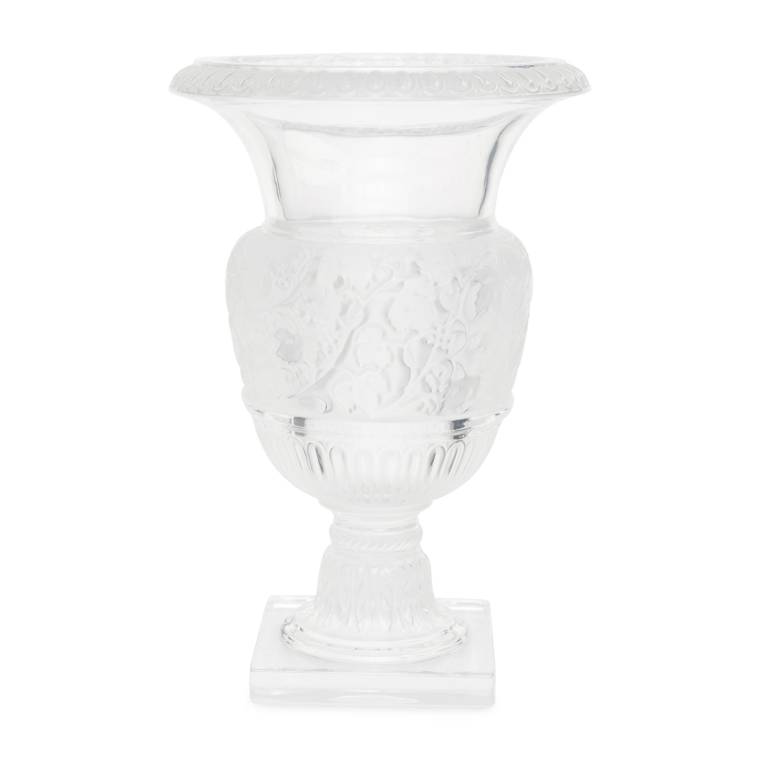 A Lalique Versailles Vase
