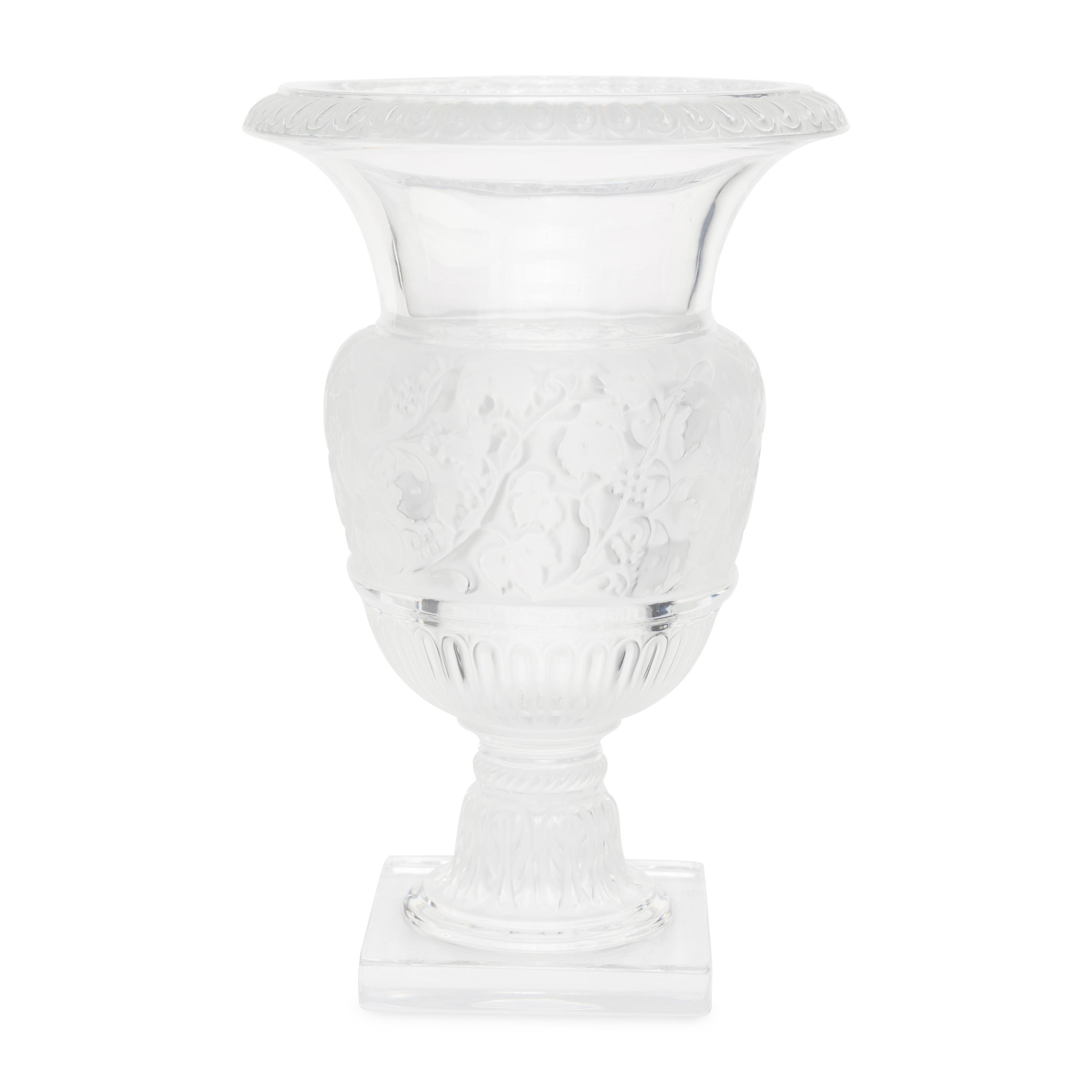 A Lalique Versailles Vase
