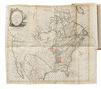 [AMERICANA]. CARVER, Jonathan (1732-1780). Travels through the Interior Parts of North America, in the Years 1766, 1767, and 1768. London: Printed for C. Dilly [&c], 1781.