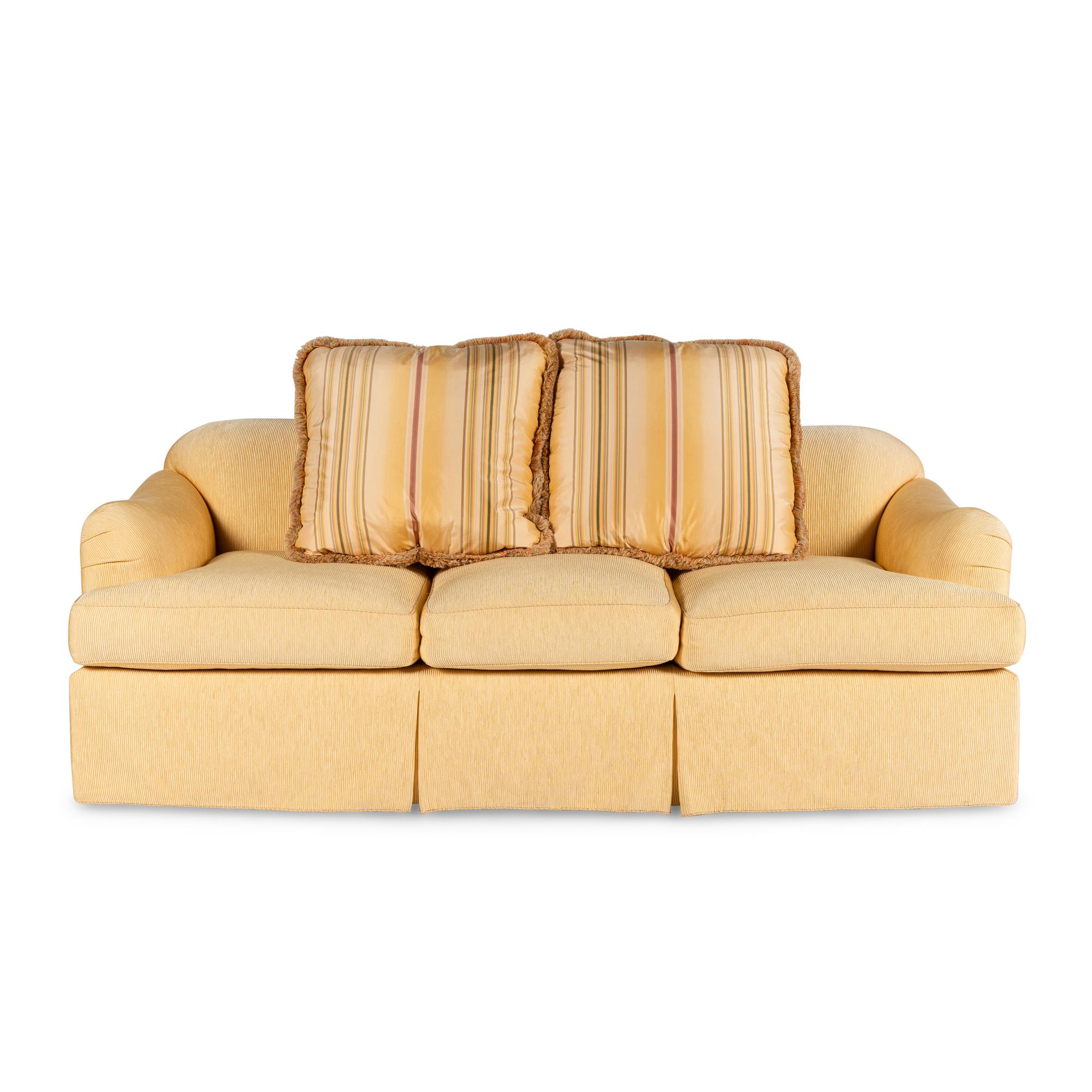 A J. Robert Scott Custom Upholstered Sofa
