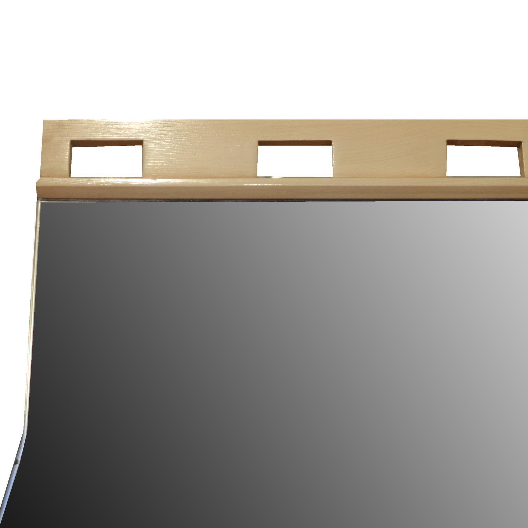 An Adjustable Dressing Mirror 39.5" W x 20" D x 69.5" H — Italy, 20th Century
