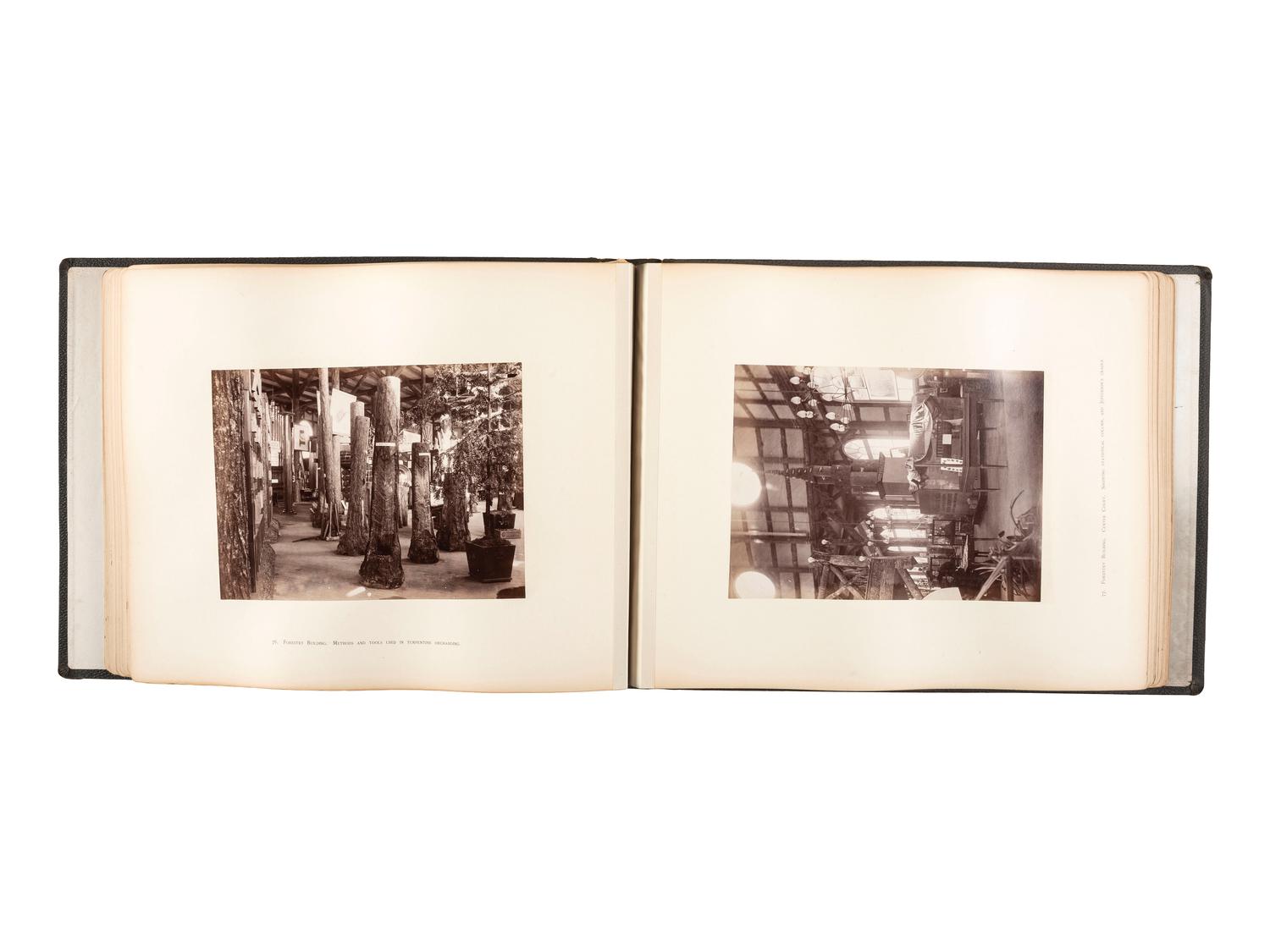 [EARLY PHOTOGRAPHY]. DODGE, Charles Richards, photographer. Official views of the United States Government Exhibits with Principal Buildings at the Cotton States and International Exposition held at Atlanta, Georgia, 1895 .