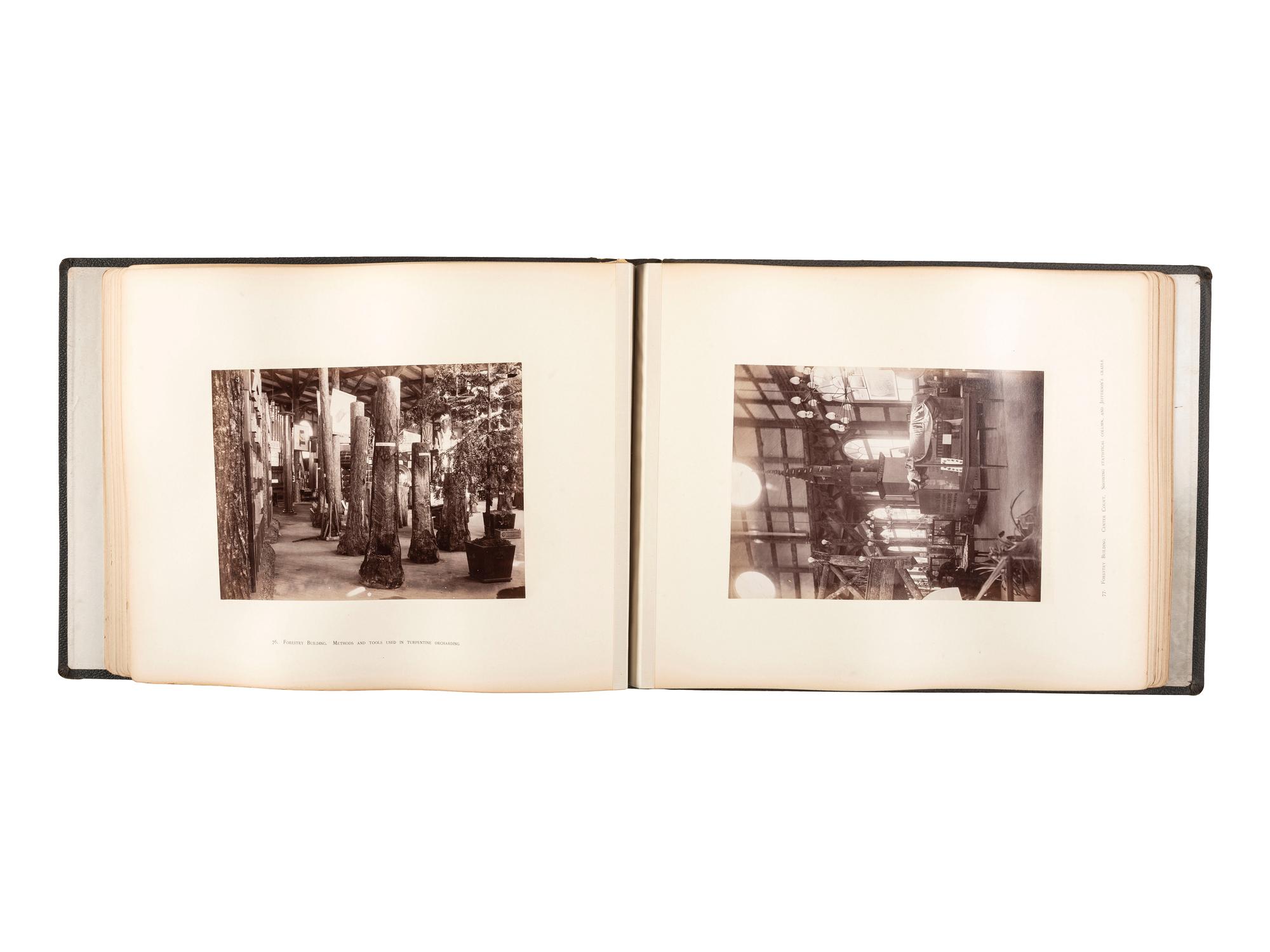 [EARLY PHOTOGRAPHY]. DODGE, Charles Richards, photographer. Official views of the United States Government Exhibits with Principal Buildings at the Cotton States and International Exposition held at Atlanta, Georgia, 1895 .