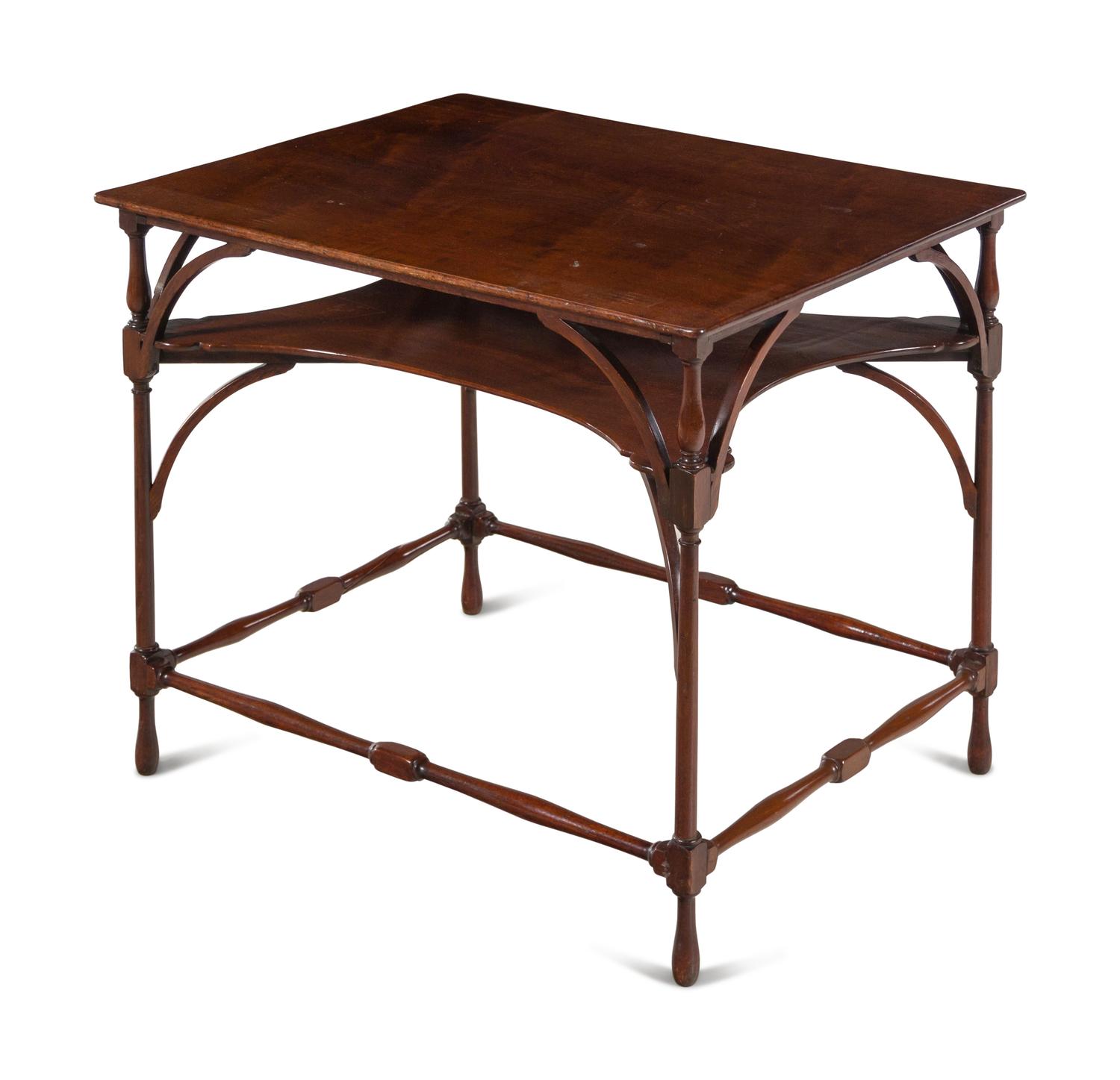A Regency Style Mahogany Side Table