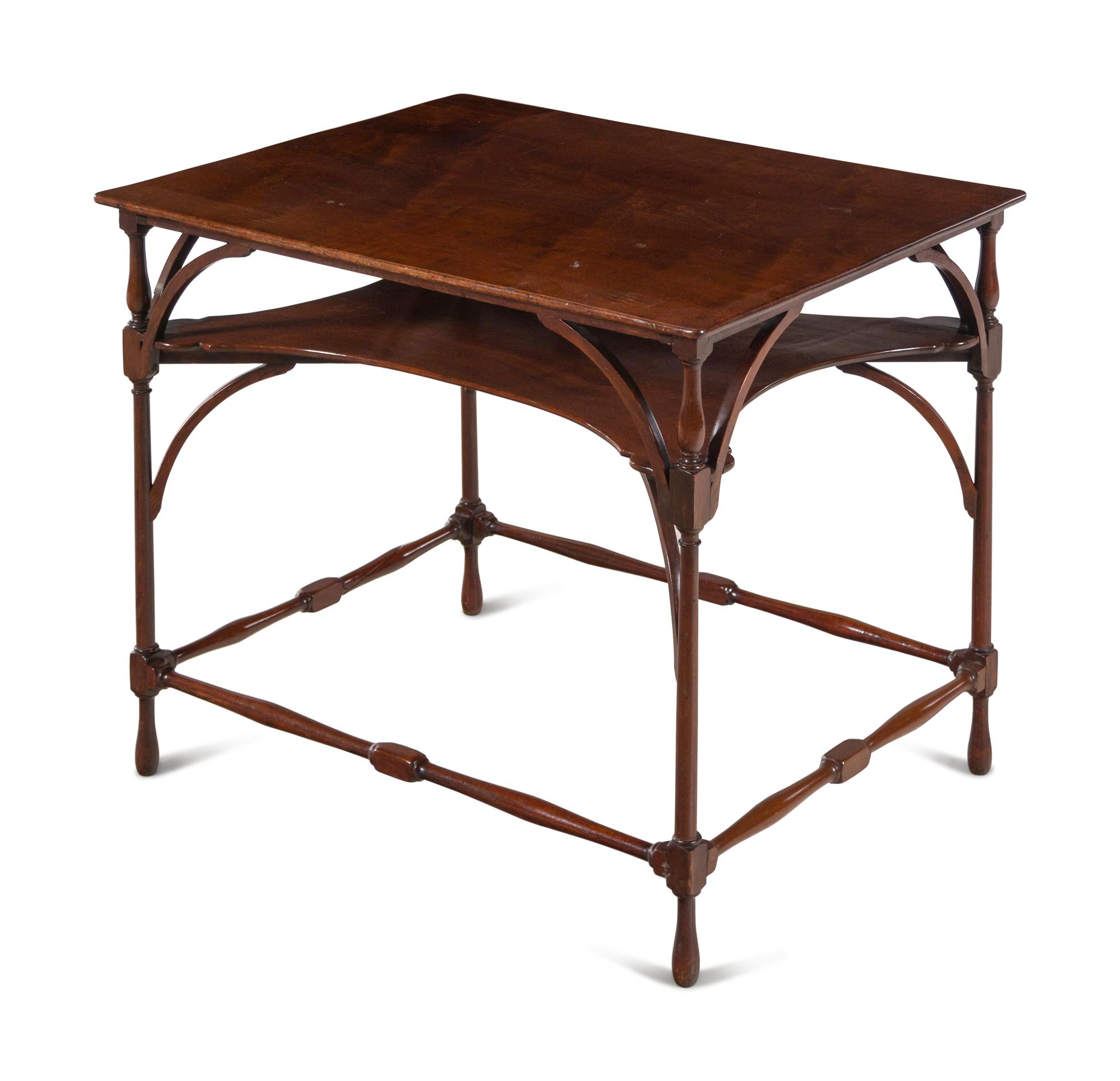 A Regency Style Mahogany Side Table
