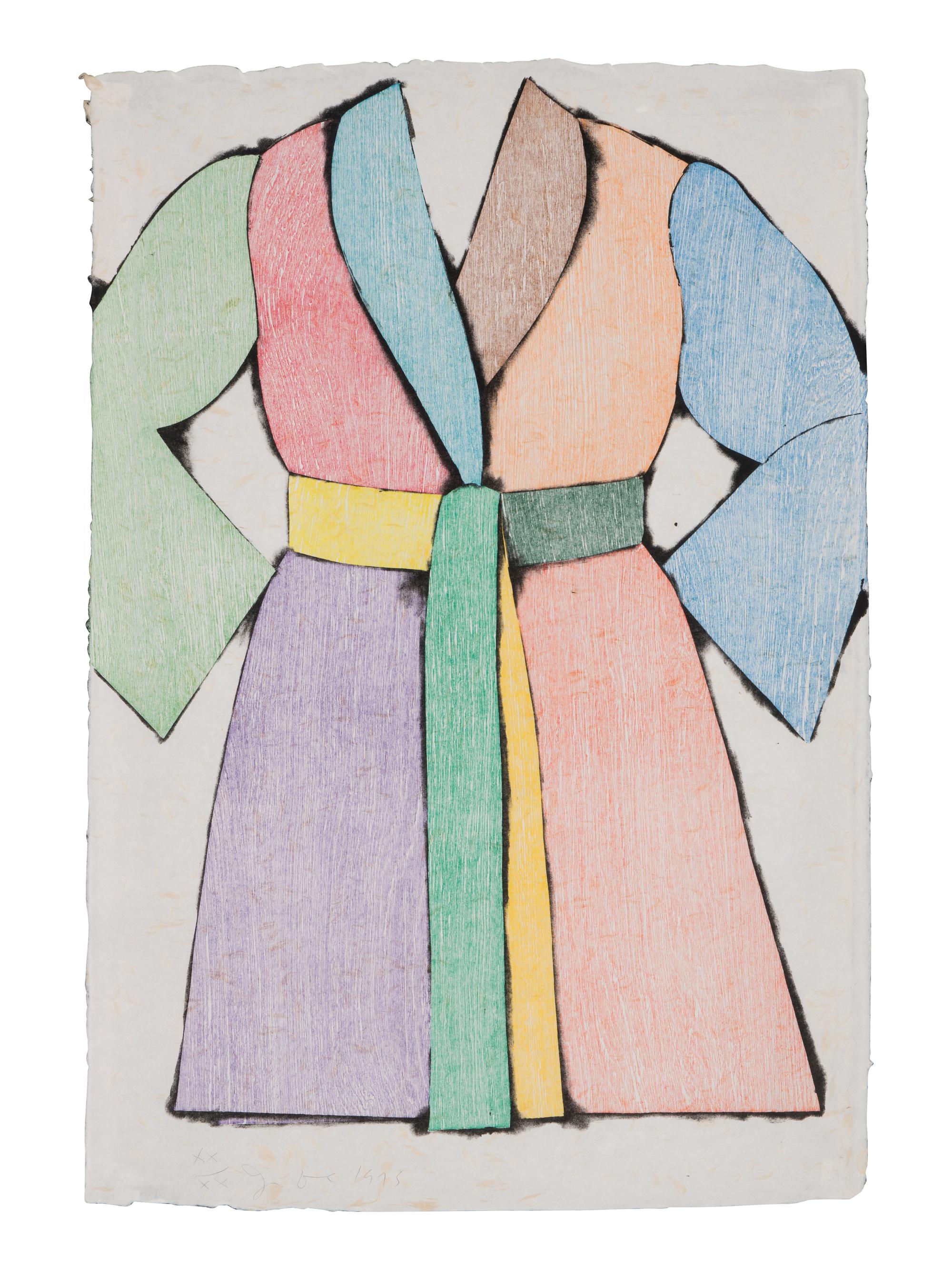 The Woodcut Bathrobe, 1975
