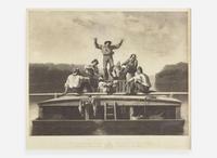 After George Caleb Bingham (1811-1879), engraved by Thomas Doney (active 1844-1849), printed by Powell & Co., The Jolly Flat Boat Men, printed 1847