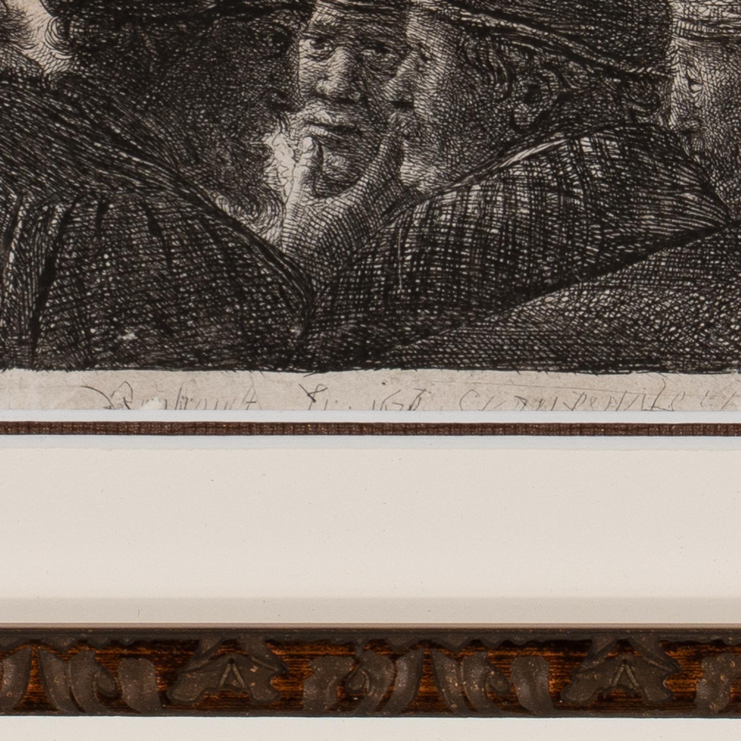 Rembrandt van Rijn (Dutch, 1606–1669) — Christ before Pilate: Large Plate (Ecce Homo) , 1635-36