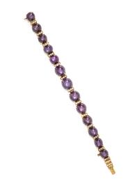 STAR RUBY AND DIAMOND BRACELET