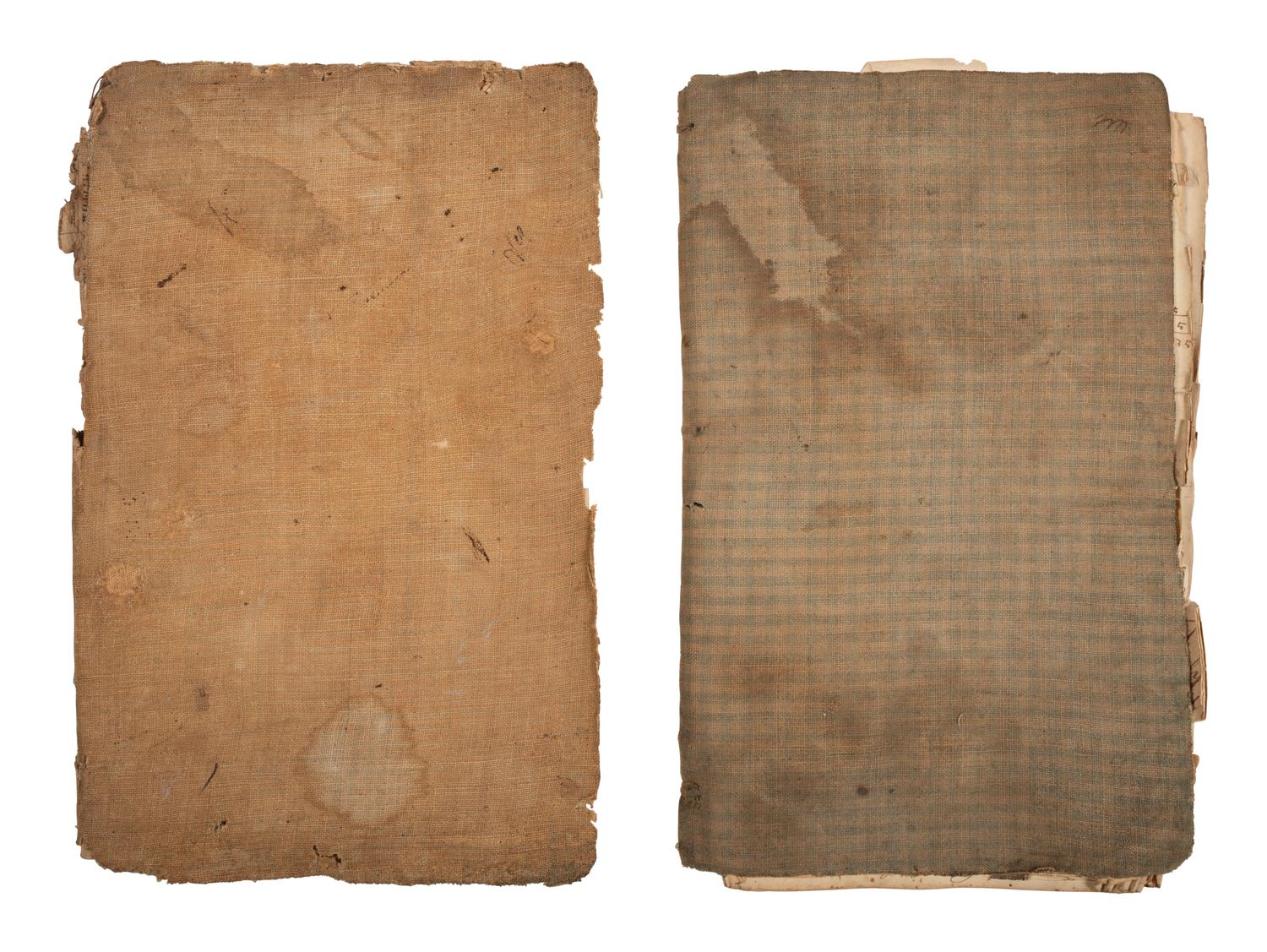 [AMERICANA]. SHOOTS, Joseph (1771-1855). Two early arithmetic lesson books, late 1700s-early 1800s.
