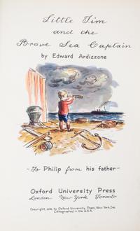 (CHILDRENS LIT) ARDIZONNE, EDWARD. Little Tim and the Brave Sea Captain. New York, 1936. First Edition.