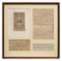 [Literature] Thoreau, Henry David. Autograph Manuscript Fragment of "Cape Cod"