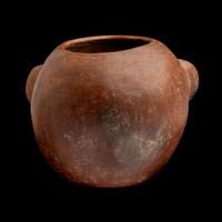 A Moche Head Vessel