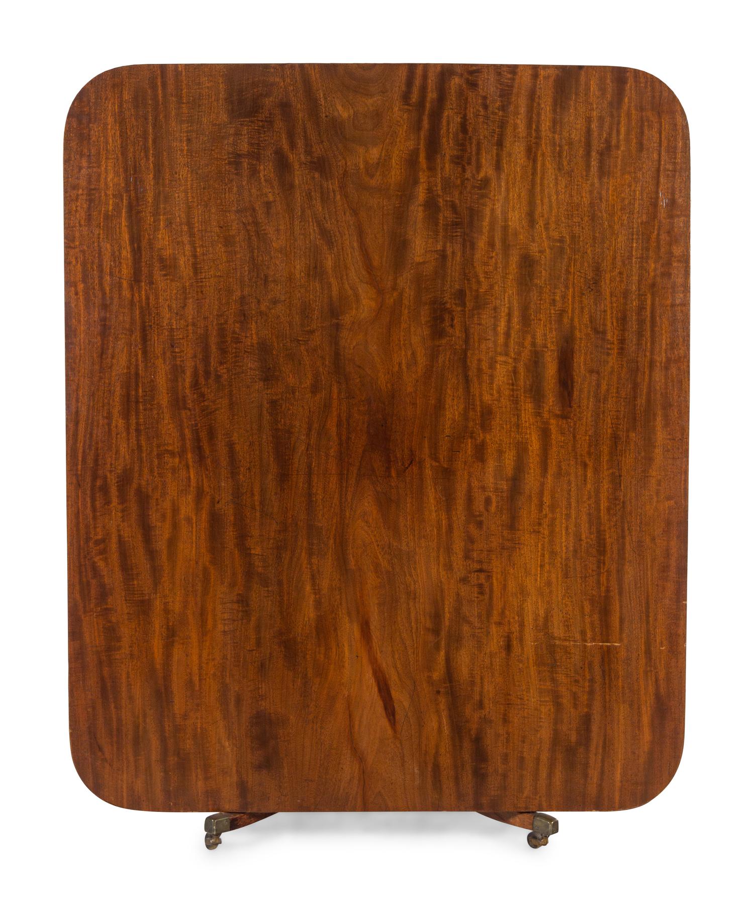 A George III Mahogany Tilt-Top Breakfast Table
