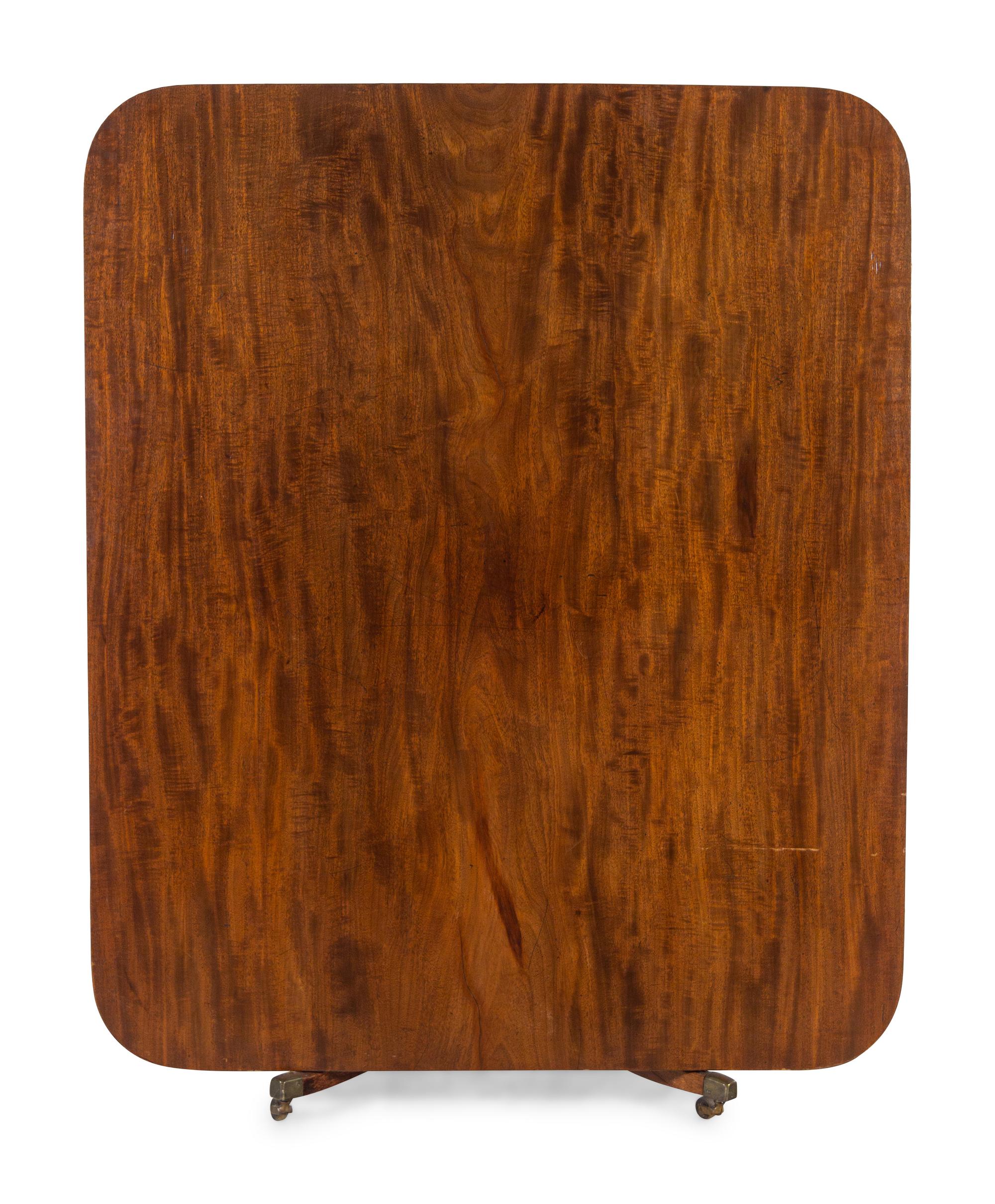 A George III Mahogany Tilt-Top Breakfast Table