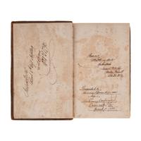 Revolutionary War Centennial Carved Powder Horn for Andrew Porter - US Marine Corps & Continental Artillery with Provenance
