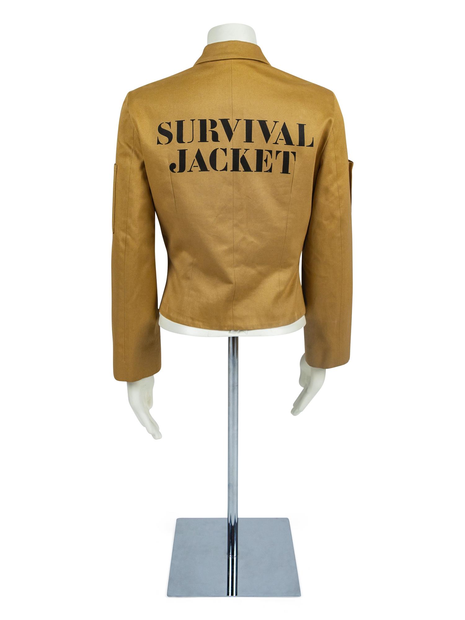 Moschino 'Survival Jacket', 1991