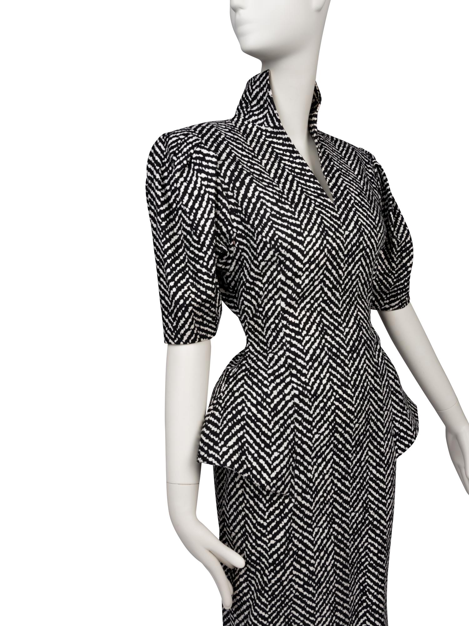Three La Mendola Garments: Dress, Jacket, Coat, 1980s