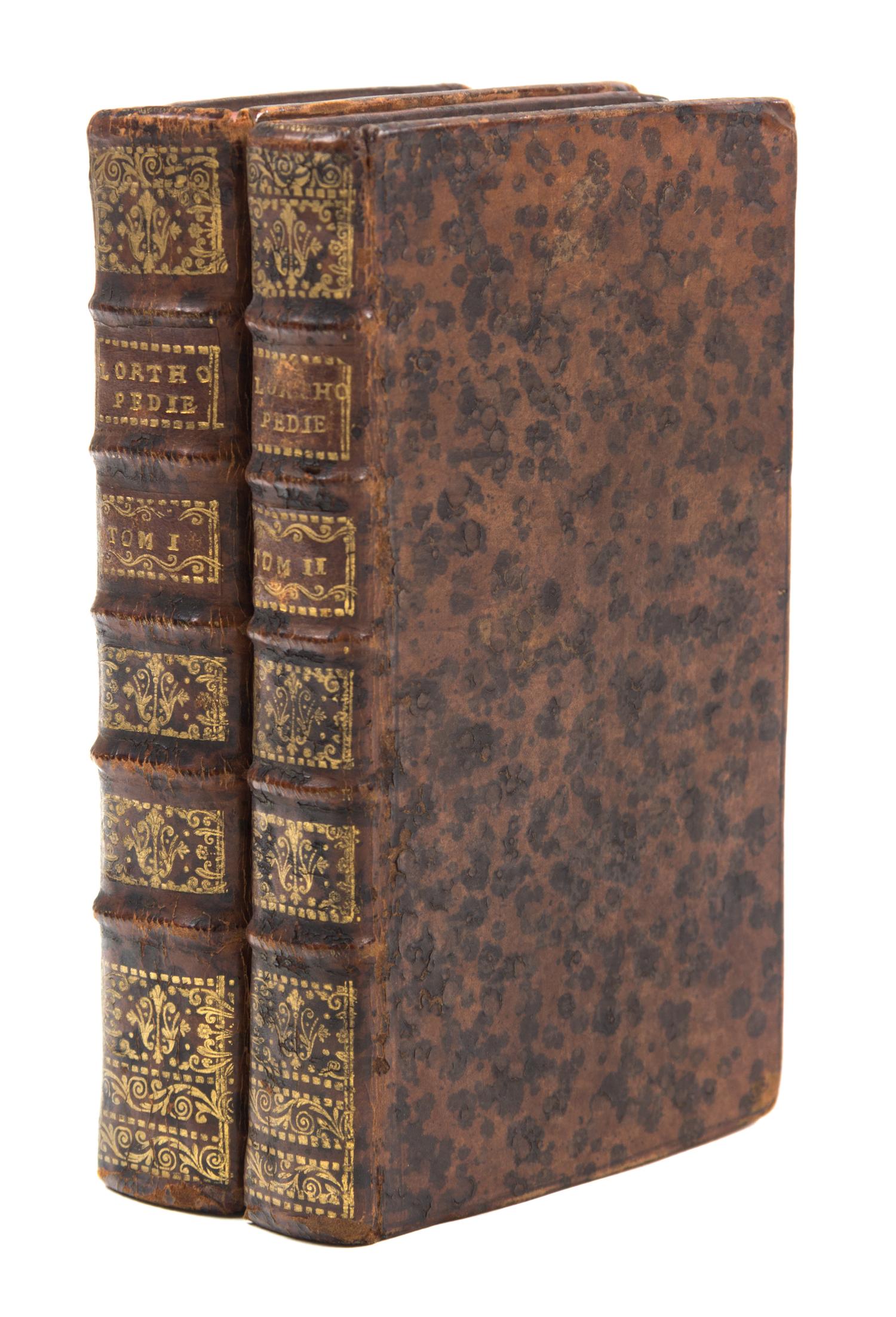 (ORTHOPEDICS) ANDRY DE BOISREGARD, NICOLAS. L'Orthopedie, ou l'art de..corriger dans les enfants, les difformites... Paris, 1741. 1st e