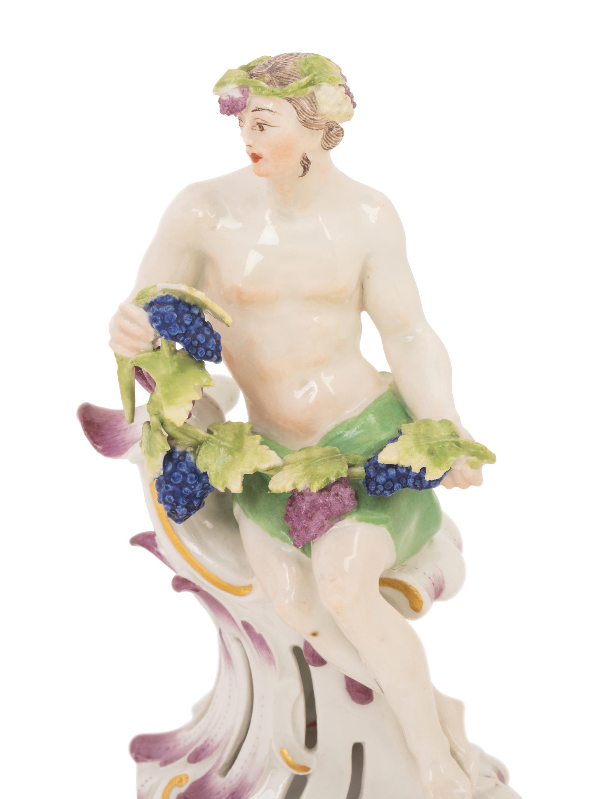 A Pair of Austrian Porcelain Figures