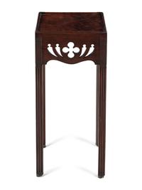 A George III Mahogany Urn Stand