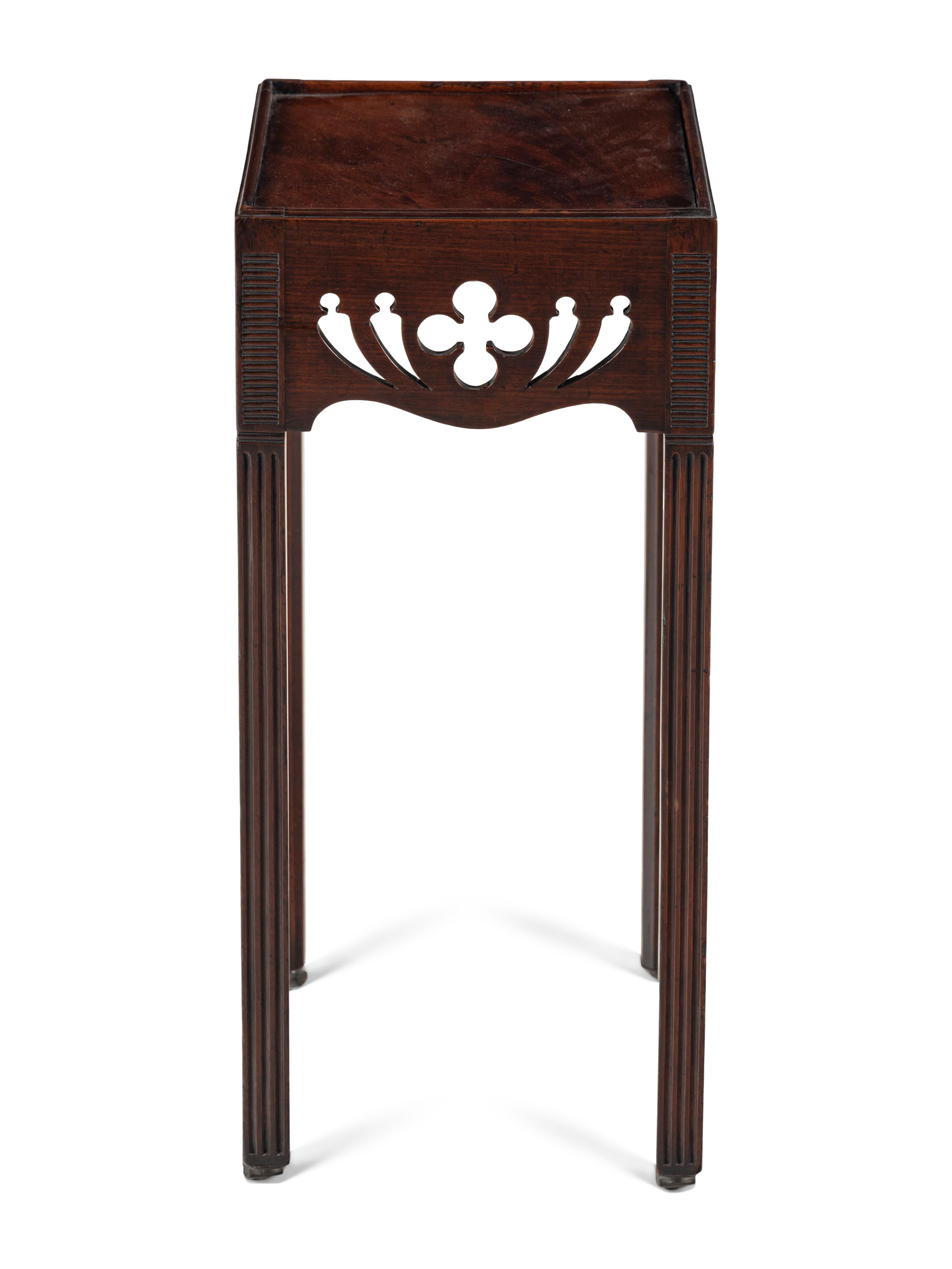 A George III Mahogany Urn Stand