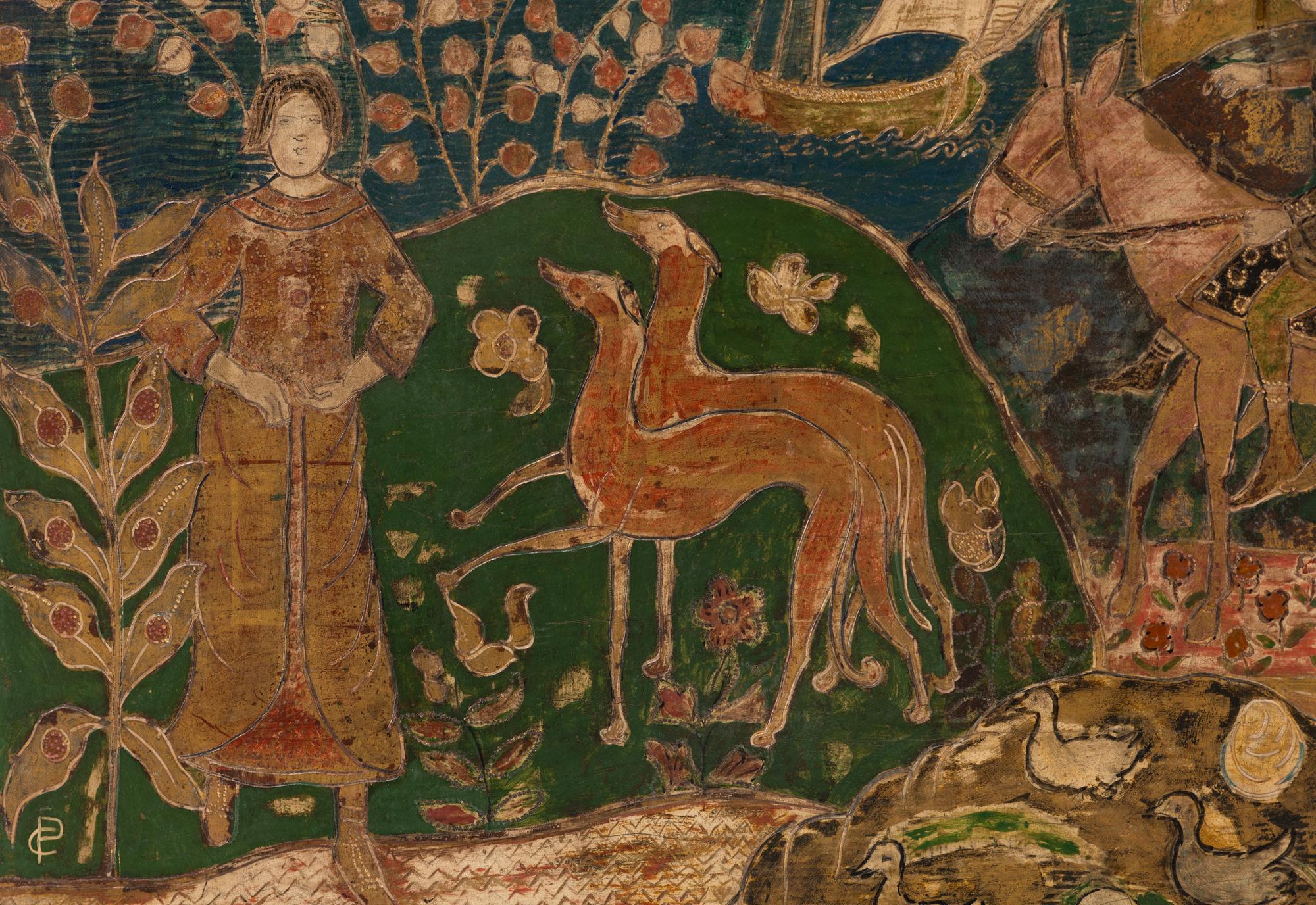 Fantasy with Three Figures (Allegory) , 1921