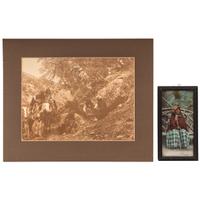 [NATIVE AMERICANS]. A group of 21 prints and photographs of Native American subjects, incl. examples by L.A. Huffman and Detroit Photographic Co.