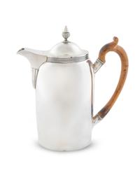 A George III Silver Coffee Pot — John Eames, London, 1806