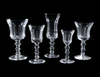 A Group of Waterford Cut Glass Stemware