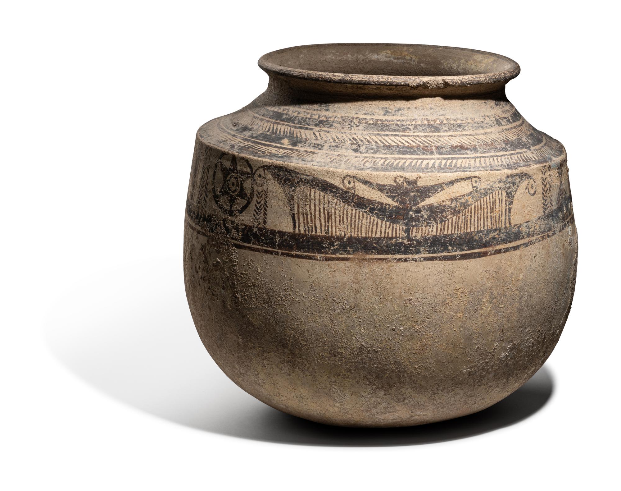 An Iranian Pottery Jar