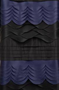 Christian Dior Haute Couture Two-Piece Ensemble: Cap Sleeve Shift Dress and Scalloped Banded Taffeta Coat, Spring/Summer 2012