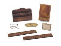 An Assembled Desk Set