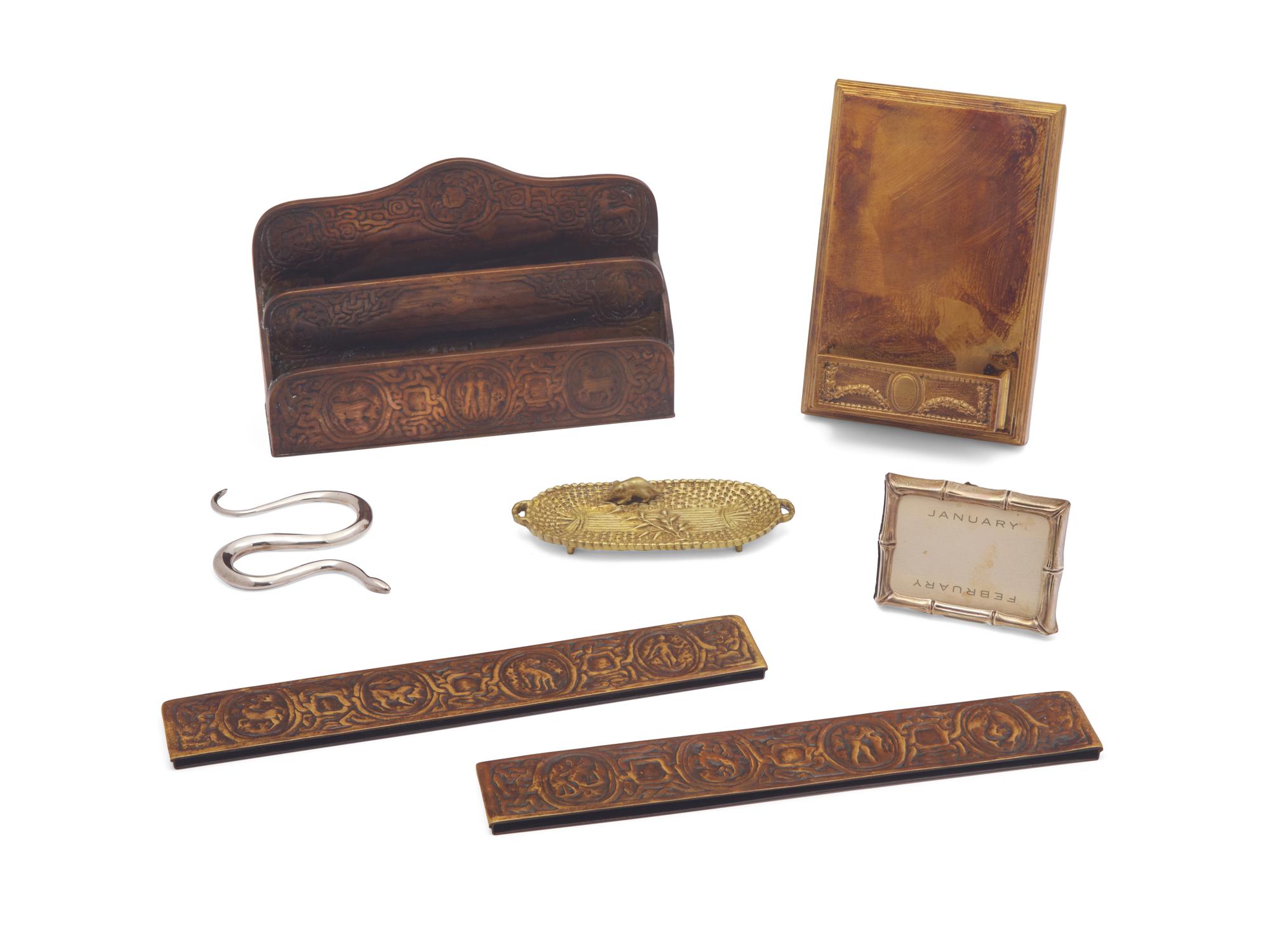 An Assembled Desk Set