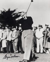 A Large Group of Masters Golf Champions Signed Autograph Displays,