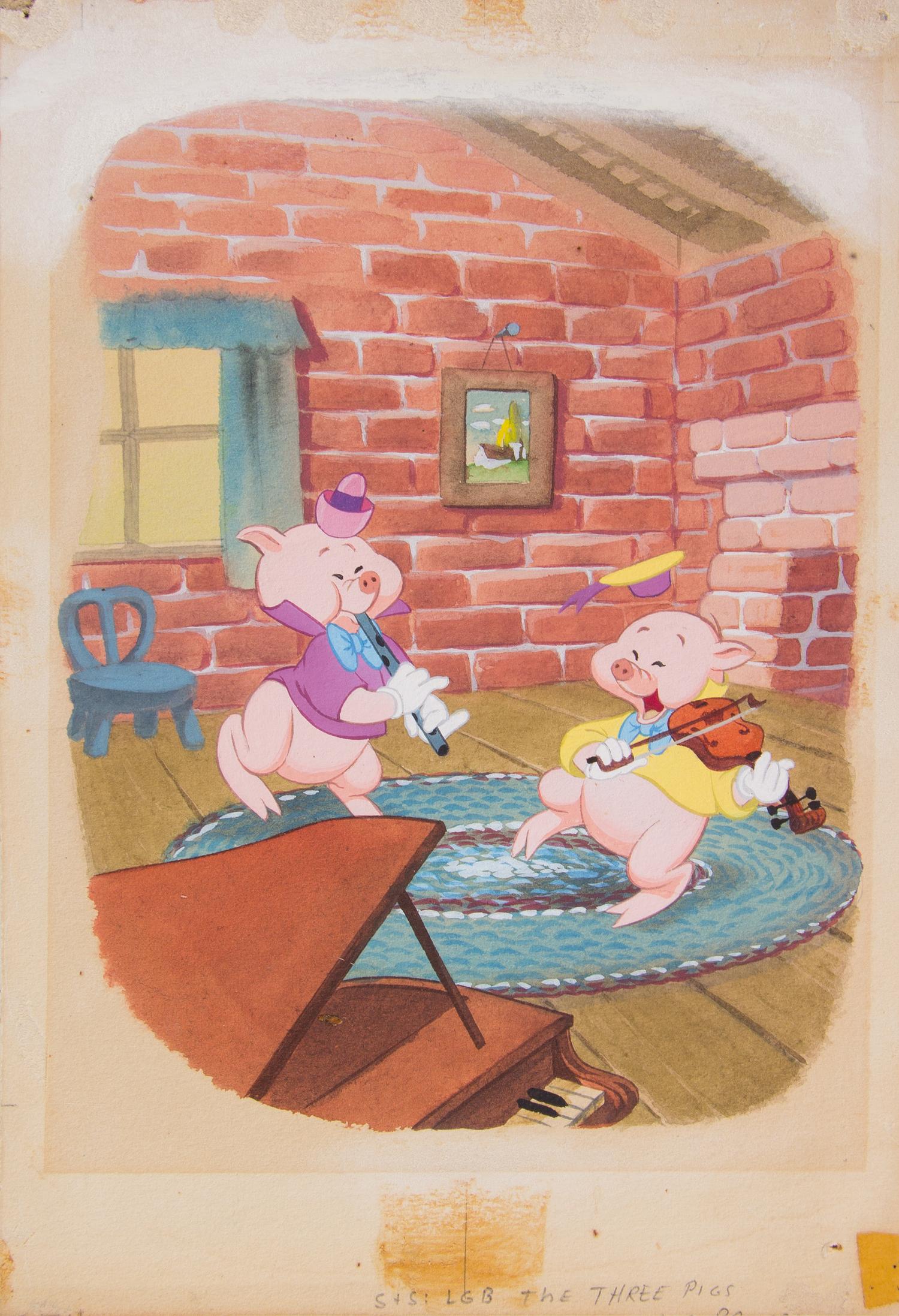 A Collection of Walt Disney Illustration Boards