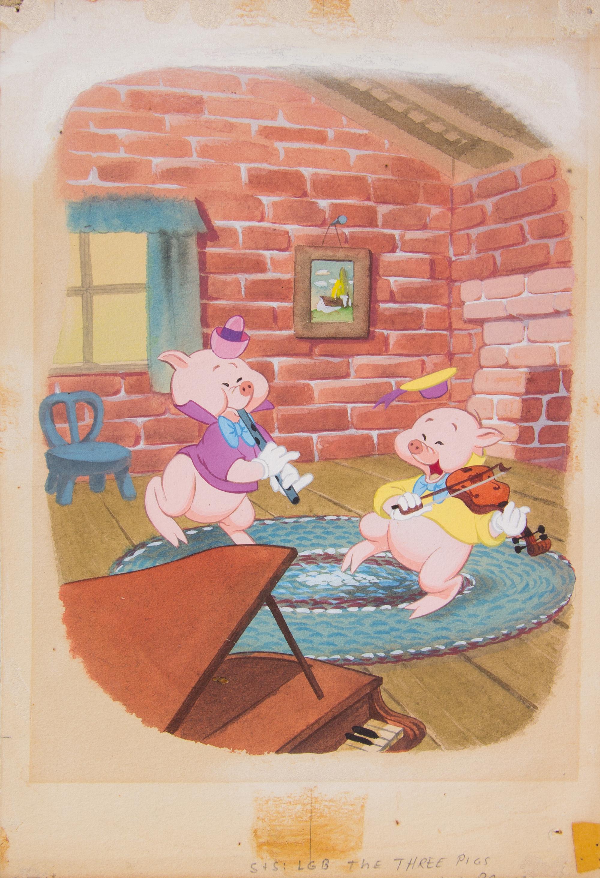 A Collection of Walt Disney Illustration Boards