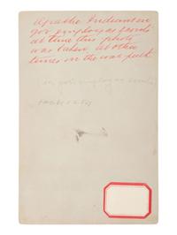 [NATIVE AMERICANS]. [FLY, C.S., photographer, attrib.]. Cabinet card of Apache scouts. Ca 1870s.