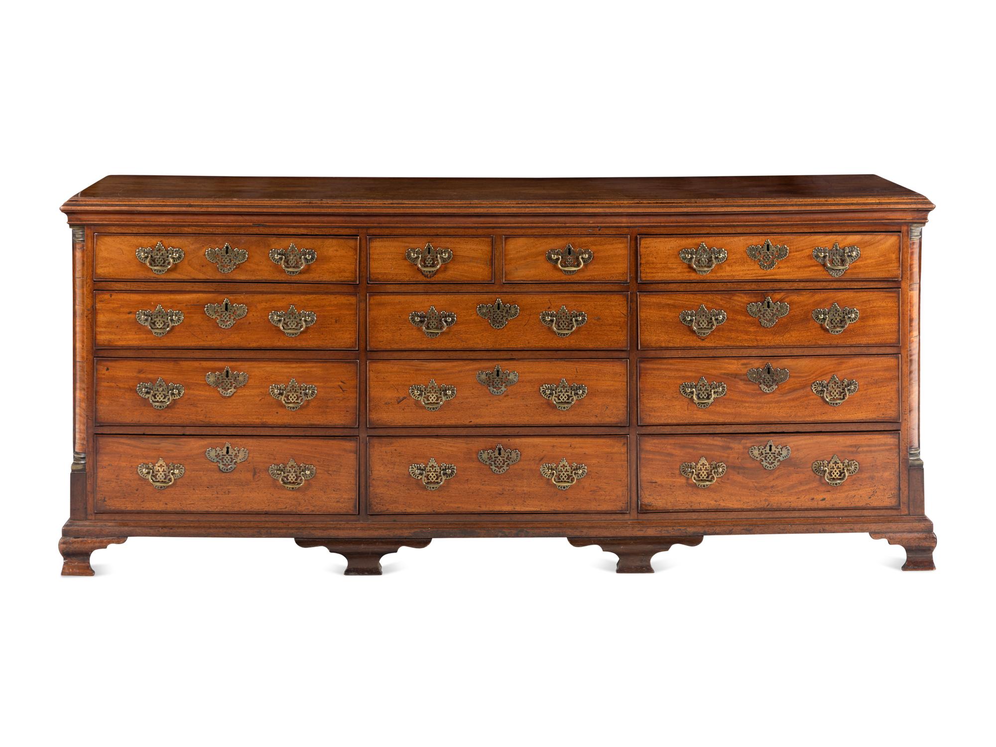 A George III Mahogany Side Cabinet