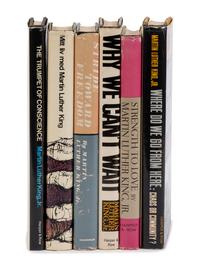 [African-Americana] [King, Martin Luther, Jr.] Group of 6 Titles by or About MLK